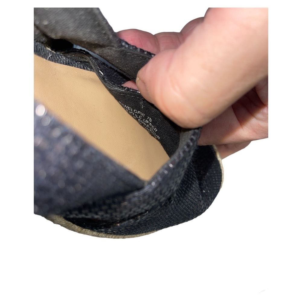 Lauren Ralph Lauren Womens 7B Navy Blue Penelope Wedges - Picture 7 of 8
